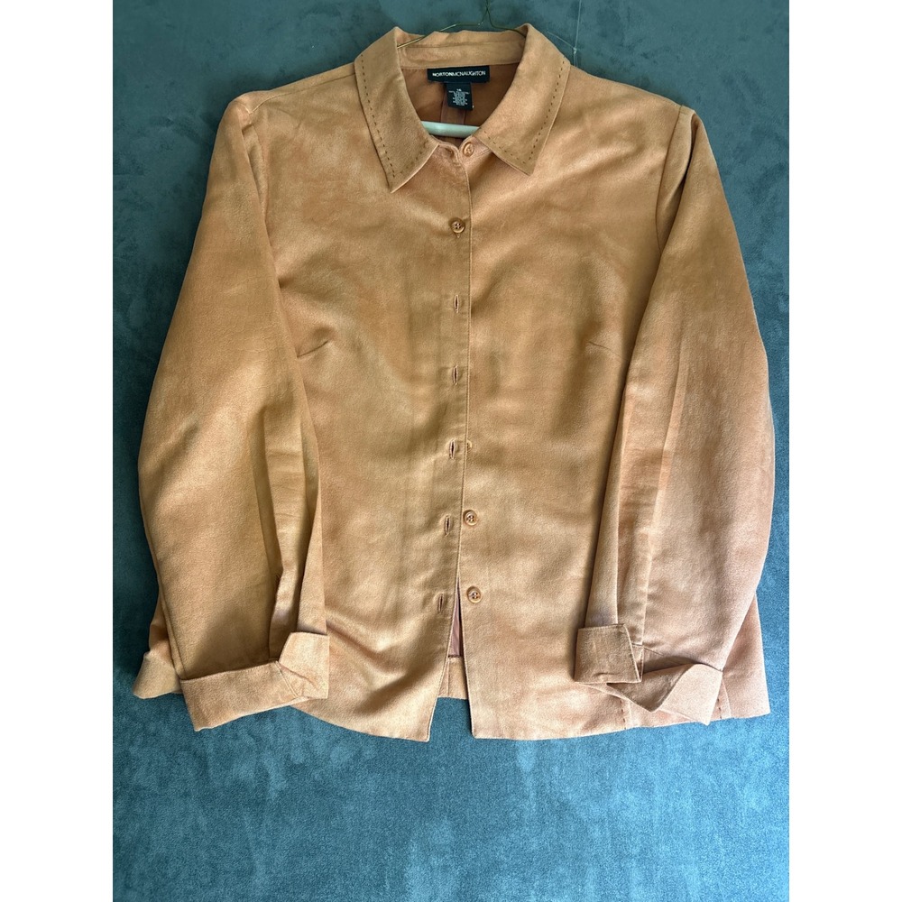 Tan Faux Suede Size 16 Camel Cottagecore Soft